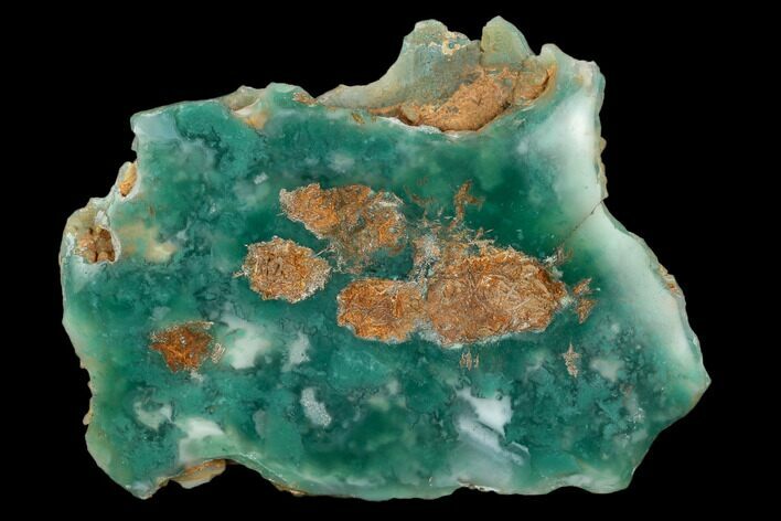 Polished Mtorolite (Chrome Chalcedony) - Zimbabwe #128364